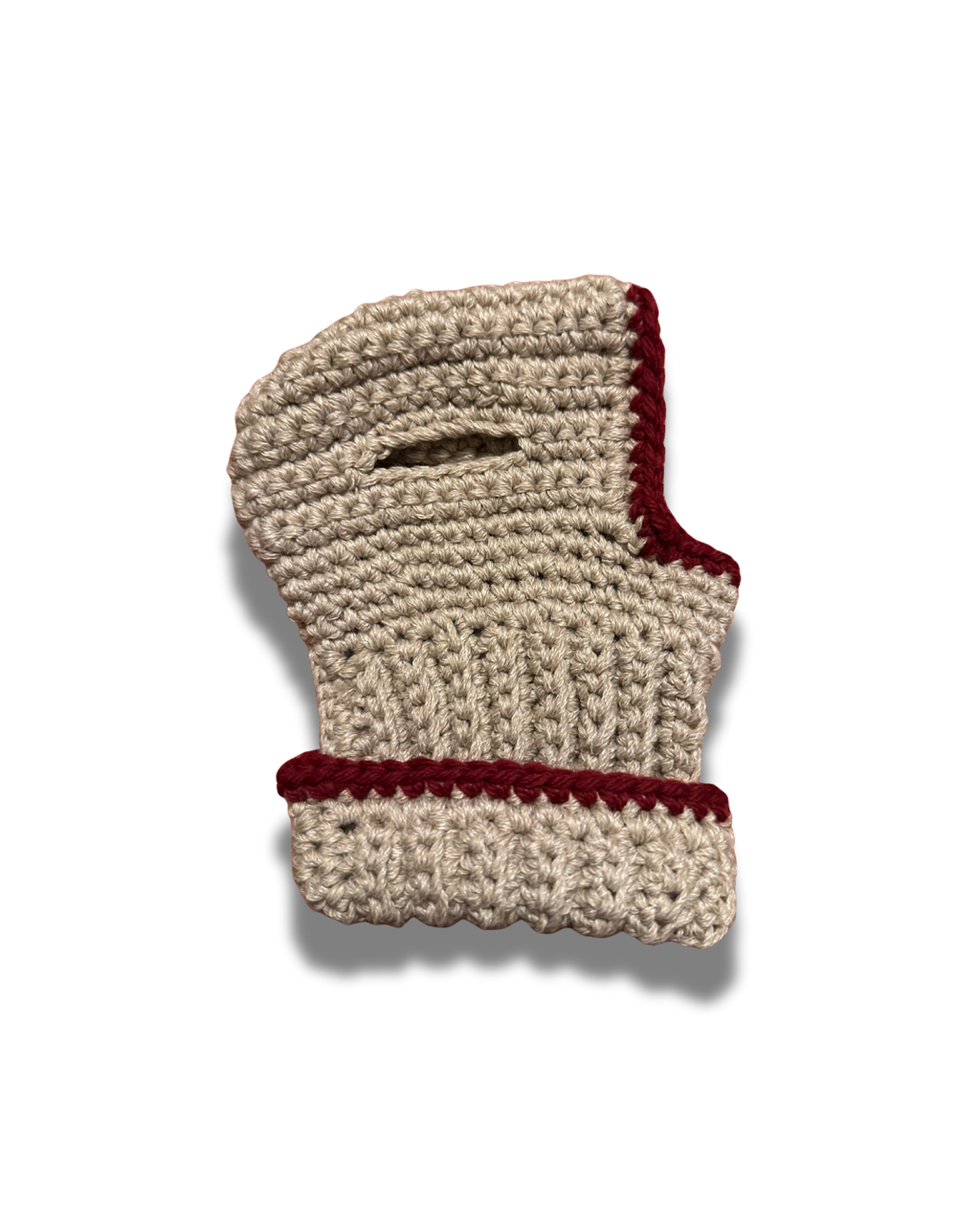 Balaclava su misura, in lana merino